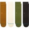 Stance Icon Crew 4-Pack | Socks -Ready To Step 815xqsFZlnL. AC SR736920