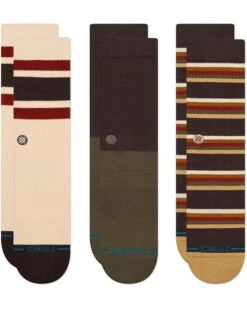 Stance Mill House 3 Pack Crew | Socks