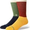 Stance Messed Up Crew | Socks -Ready To Step 81VJoD0nLFL. AC SR736920