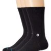 Stance Icon 3-Pack | Socks 2 Stance Icon 3-Pack | Socks -Ready To Step 81VTONCklRL. AC SR736920