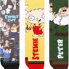 Stance Family Values Family Guy 3-Pack | Socks -Ready To Step 81bCKgAqniL. AC SR736920