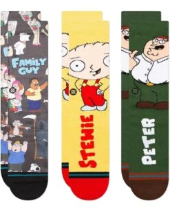 Stance Family Values Family Guy 3-Pack | Socks