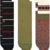 Stance Greetings 3 Pack Crew | Socks -Ready To Step 81uLE B1L. AC SR736920